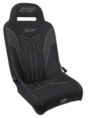 Polaris RZR PRO R4 Suspension Seat - Rear - PRP Seats - RST - Black/Grey